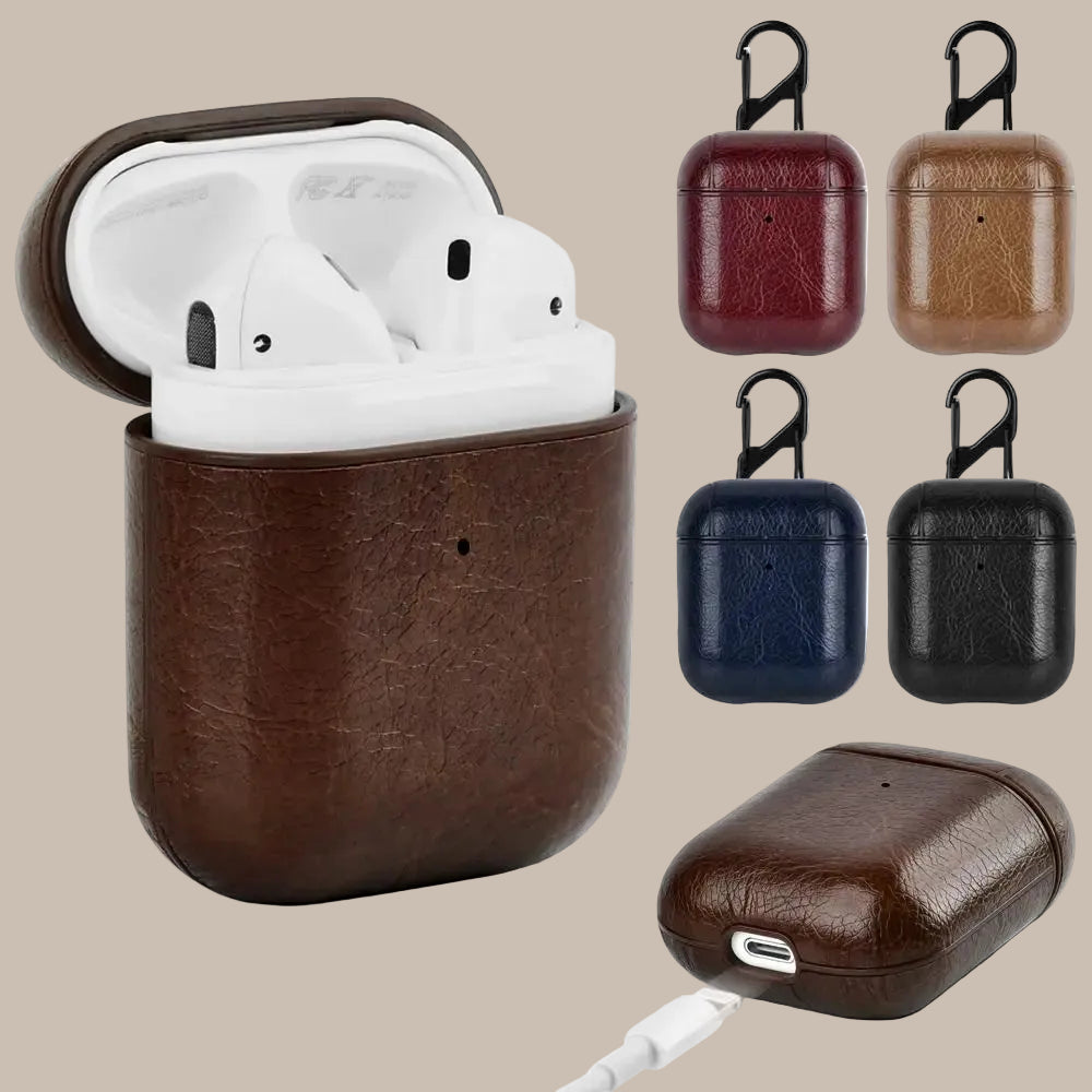 PU Leather AirPods Case