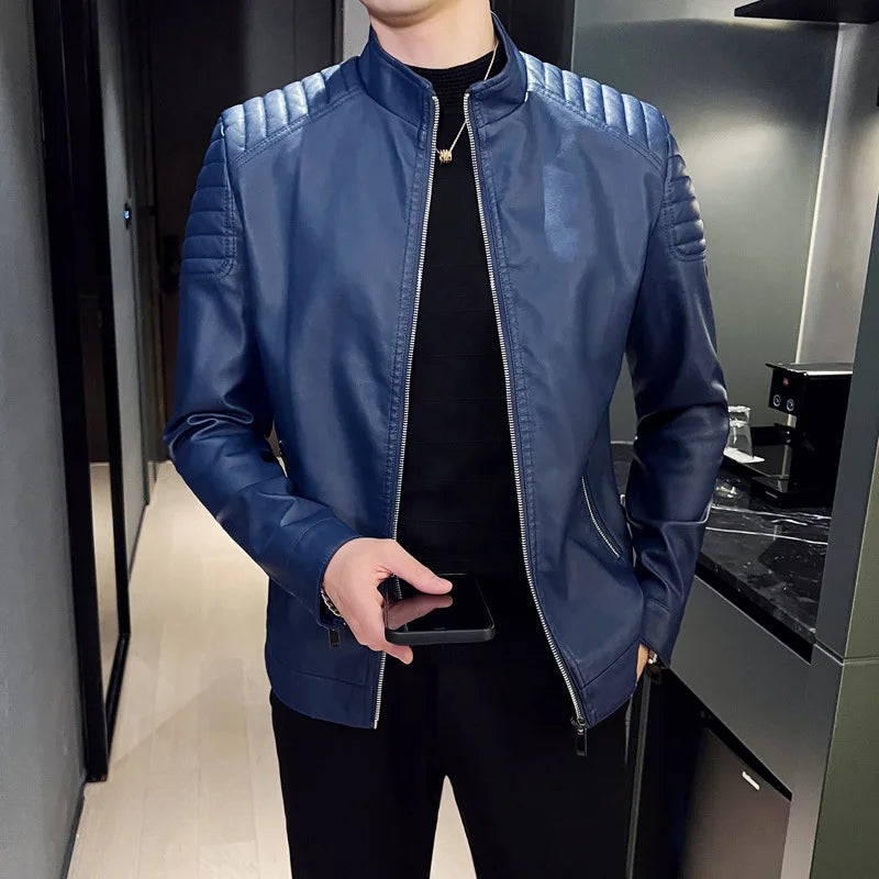 Stand Collar Casual Jacket