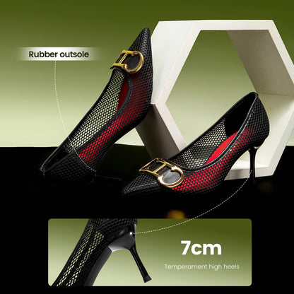 Women’s T-Strap High Heels