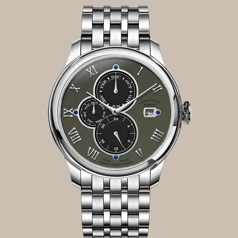 Luxury Retro Multi-Function Dial