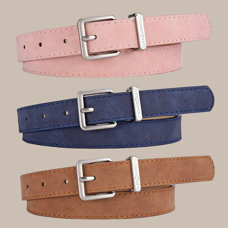 Soft PU Leather Unisex Belt