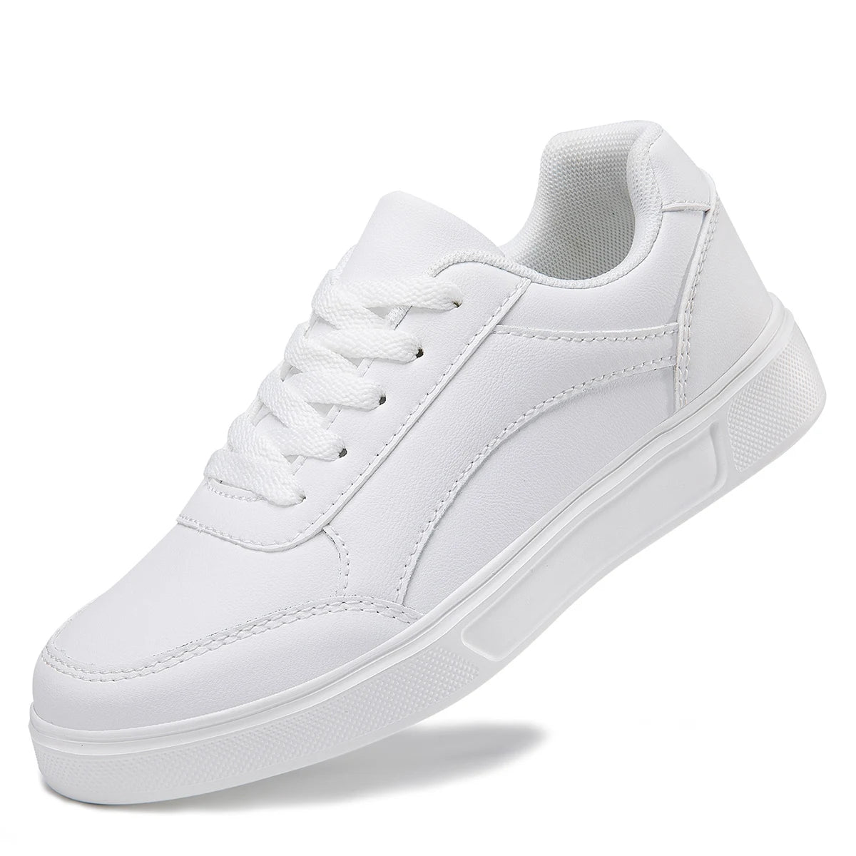 Leather Platform Sneakers