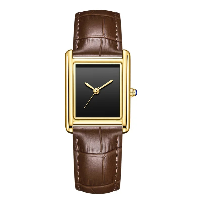 Elegant Leather Strap Watches