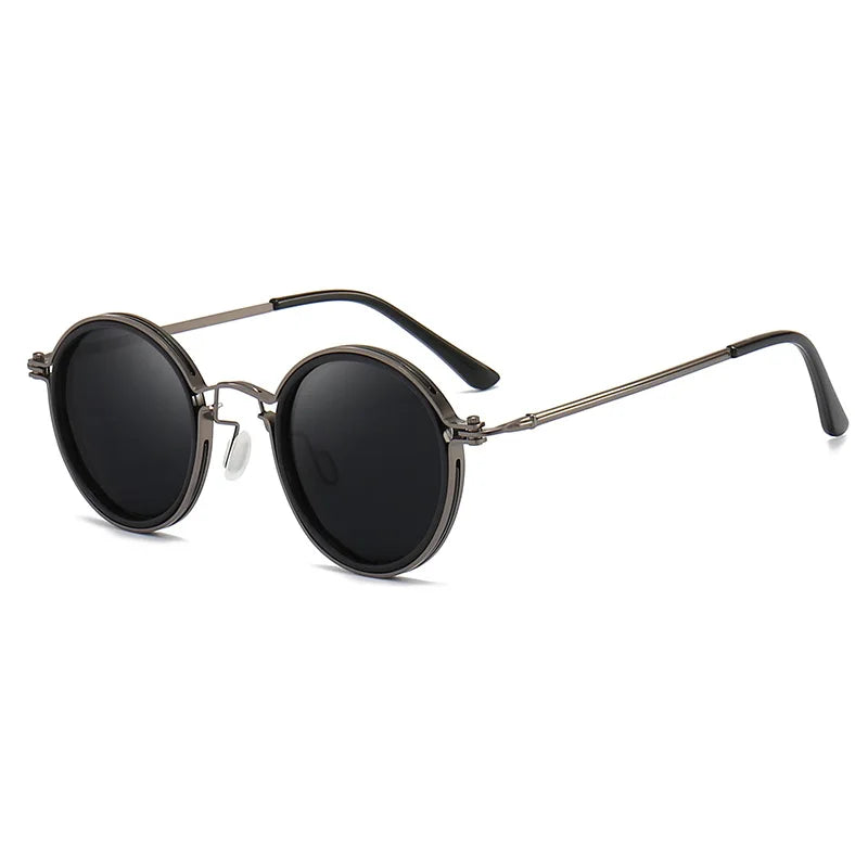 Round Retro Alloy Glasses