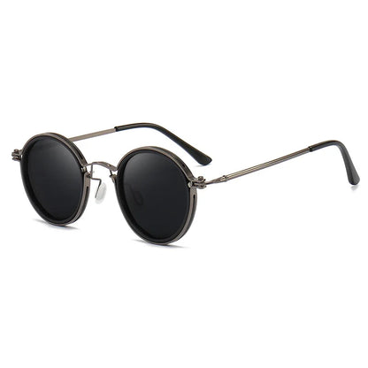 Round Retro Alloy Glasses