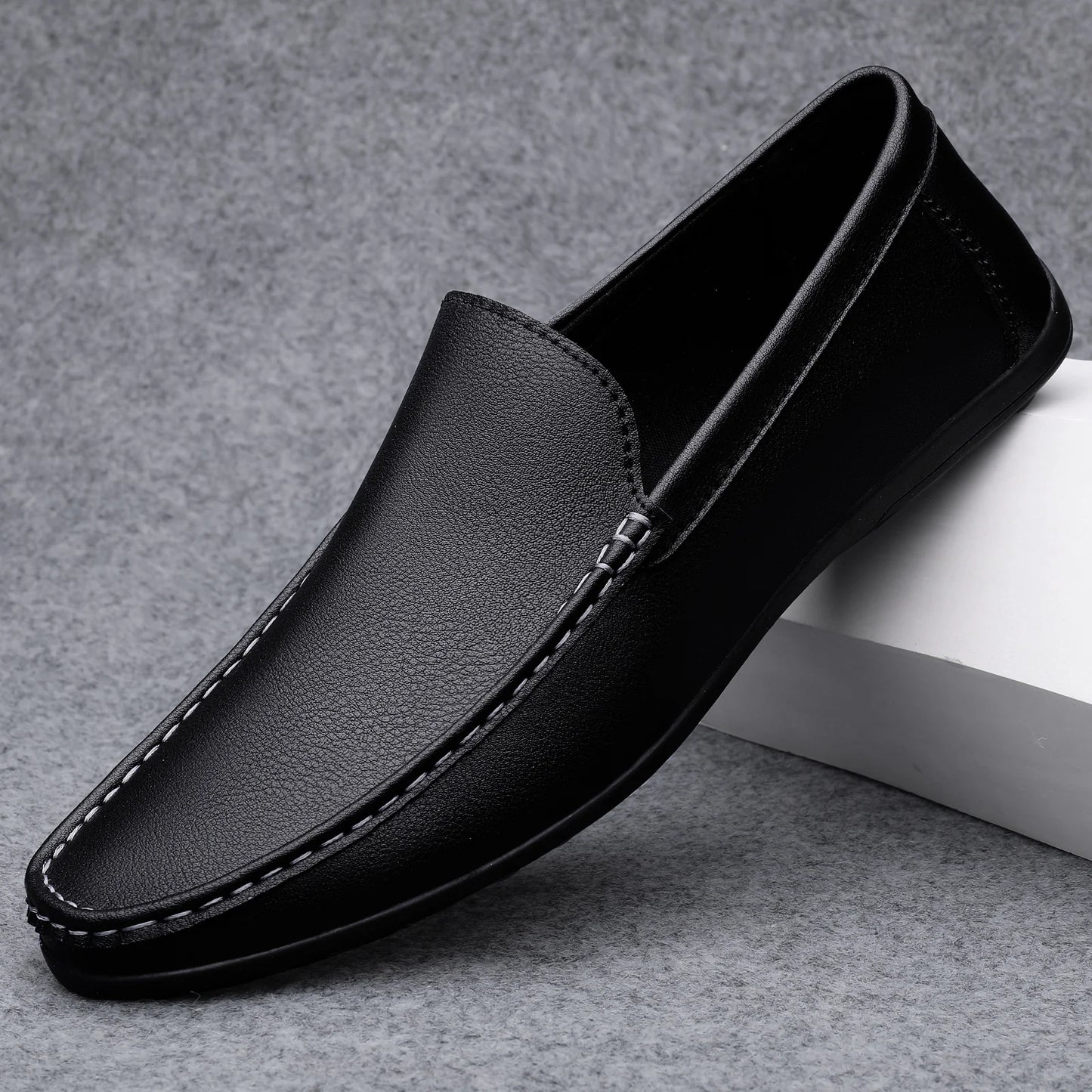 Mans leather comfortable shoes