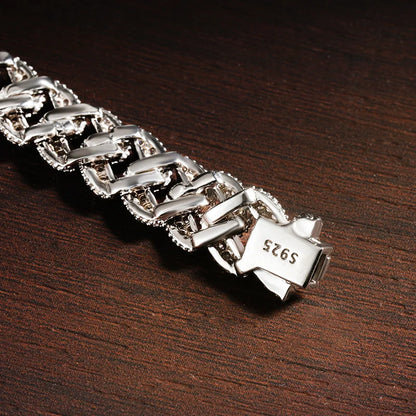 8mm Iced-Out Zircon Tennis Bracelet