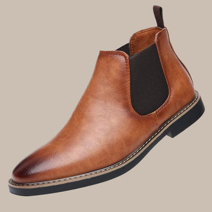 Men's PU Leather Chelsea Boots