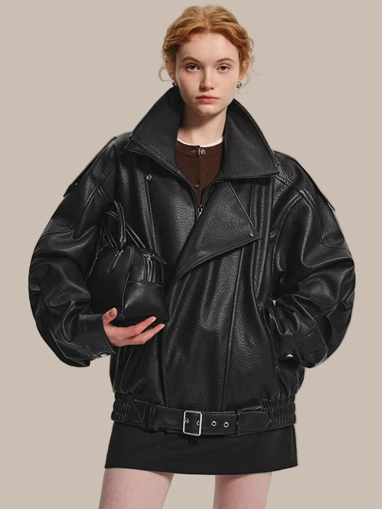 Classic Retro Leather Jacket