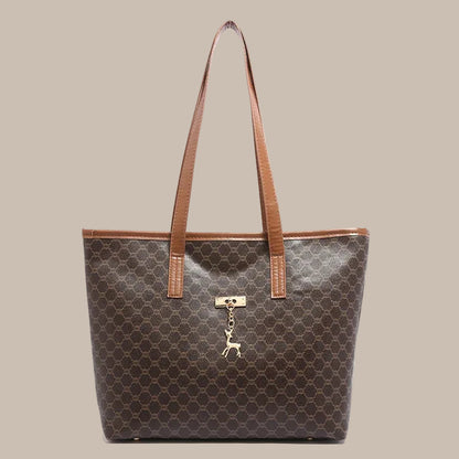 Women's Classic Geometric Tote Bag
