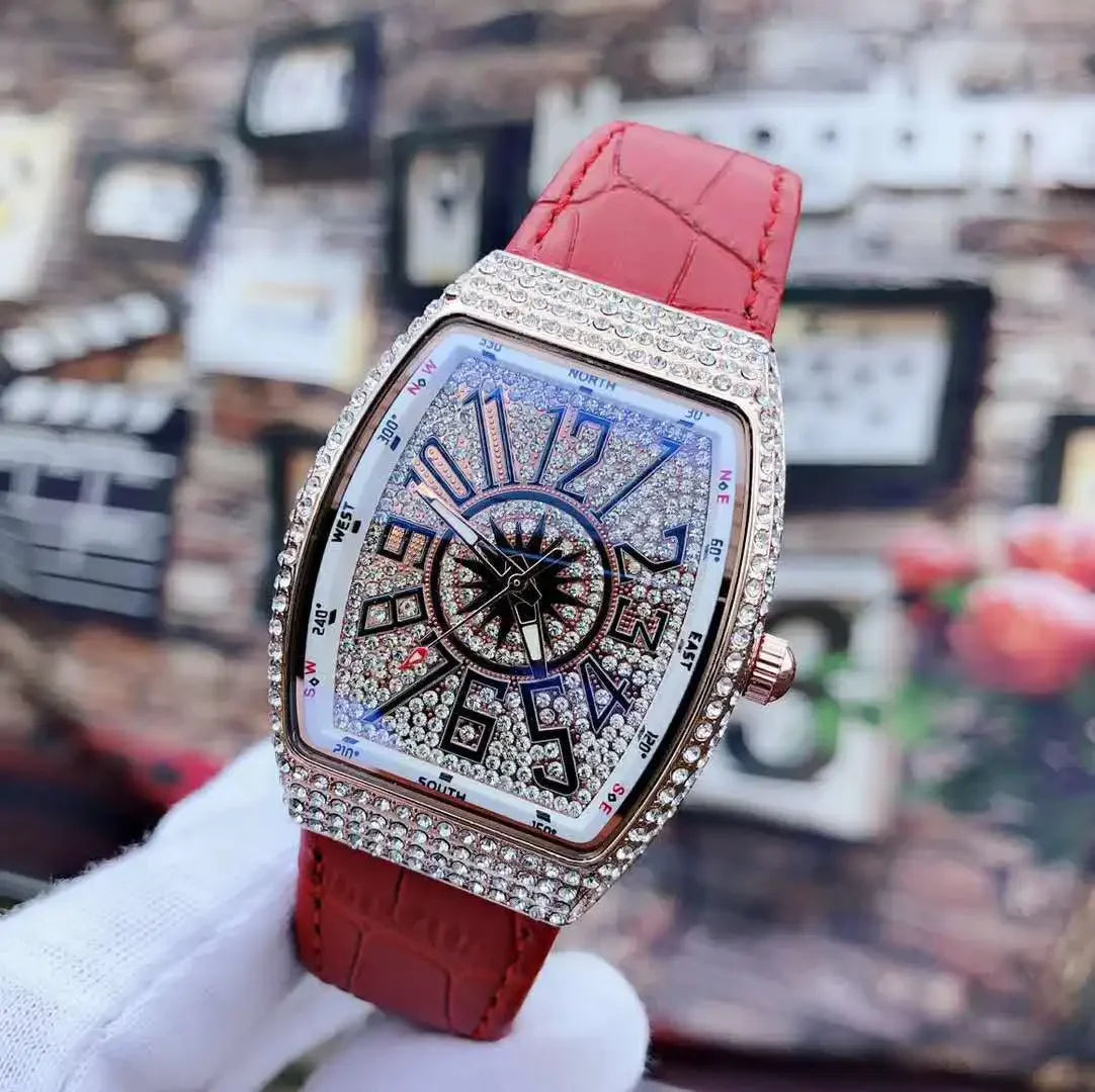 Tonneau Oval Diamond Dial