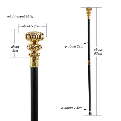 Carved Metal Fashion Stick