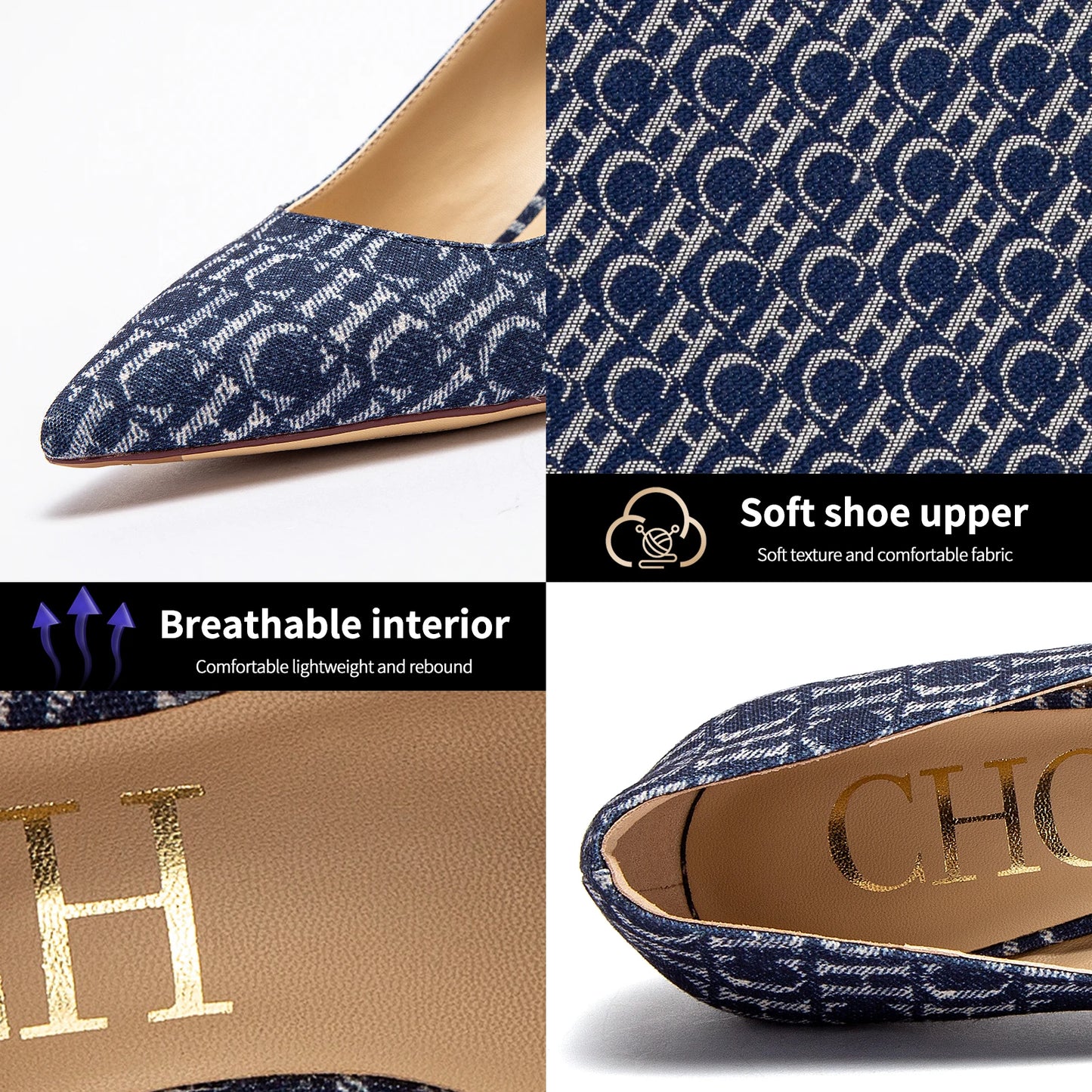 Elegant Pointed Toe Design