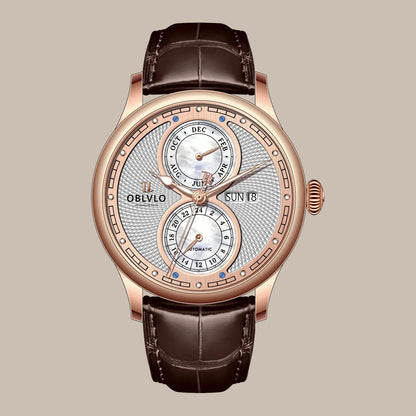 Blue Leather Strap Automatic