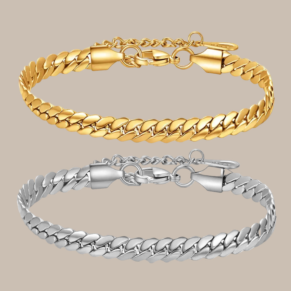 Miami Cuban Curb Chain Bracelet
