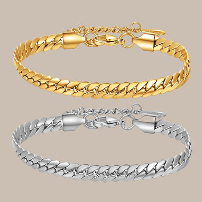 Miami Cuban Curb Chain Bracelet