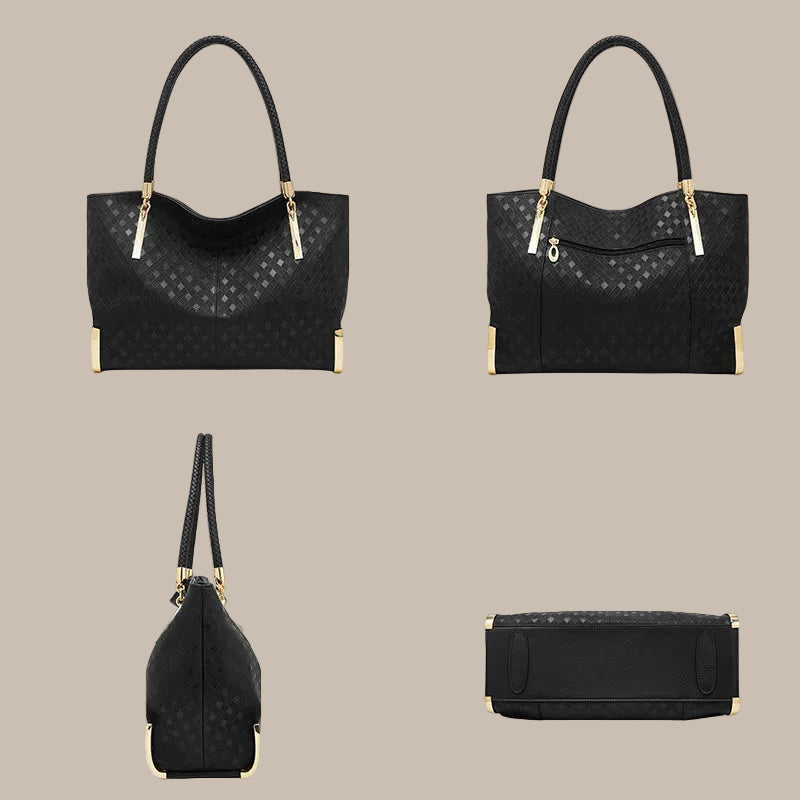 Women's Genuine Leather Luxury Tote