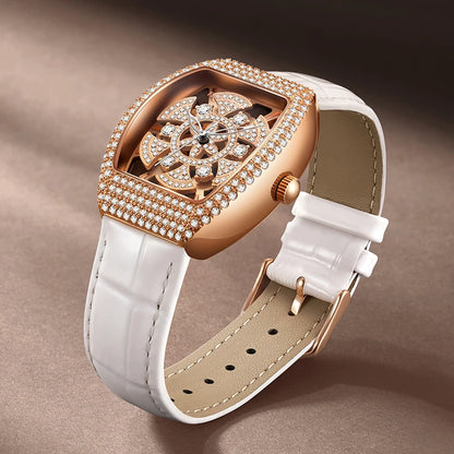 Luxury Diamond Quartz Watch