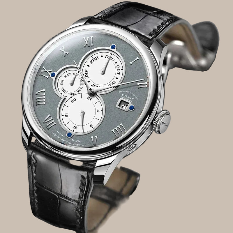 Luxury Retro Multi-Function Dial