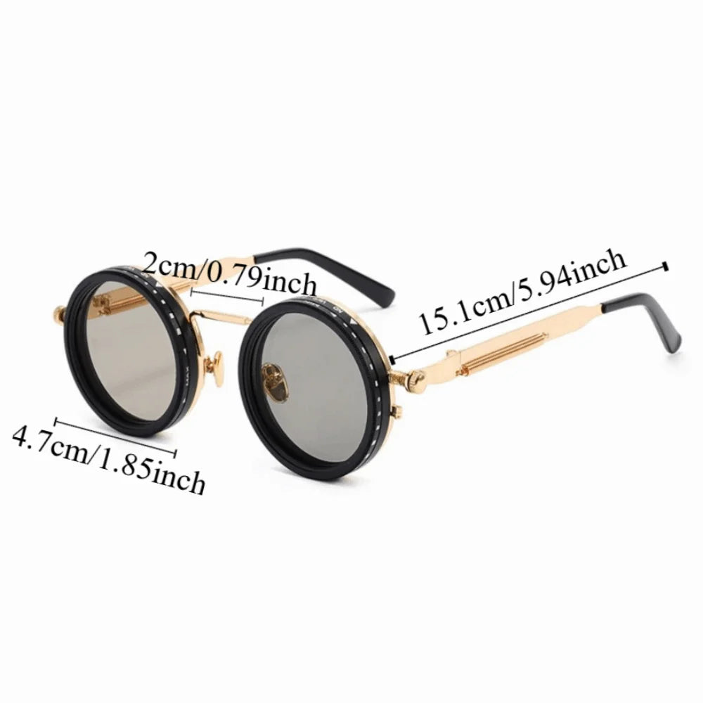 Retro Sunglasses with Case