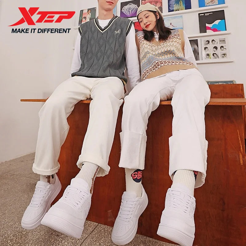 White Black Cozy Sneakers