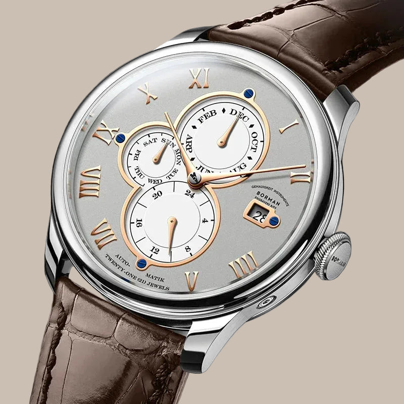 Luxury Retro Multi-Function Dial