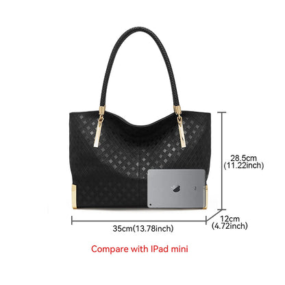 Women's Genuine Leather Luxury Tote