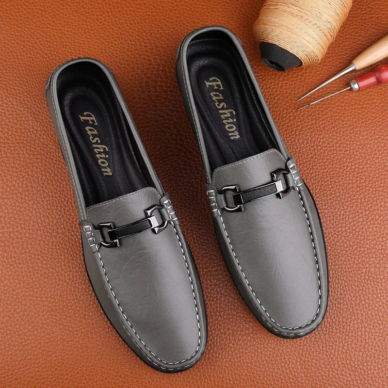 Premium Men’s Leather Flats