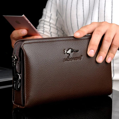 Leather Long Purse Bag