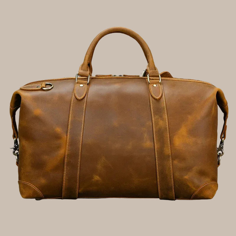 Big Capacity Leather Duffle