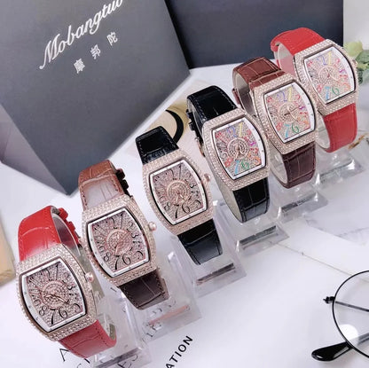 Tonneau Oval Diamond Dial