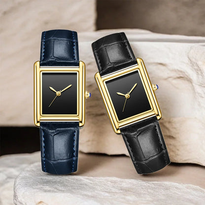 Elegant Leather Strap Watches