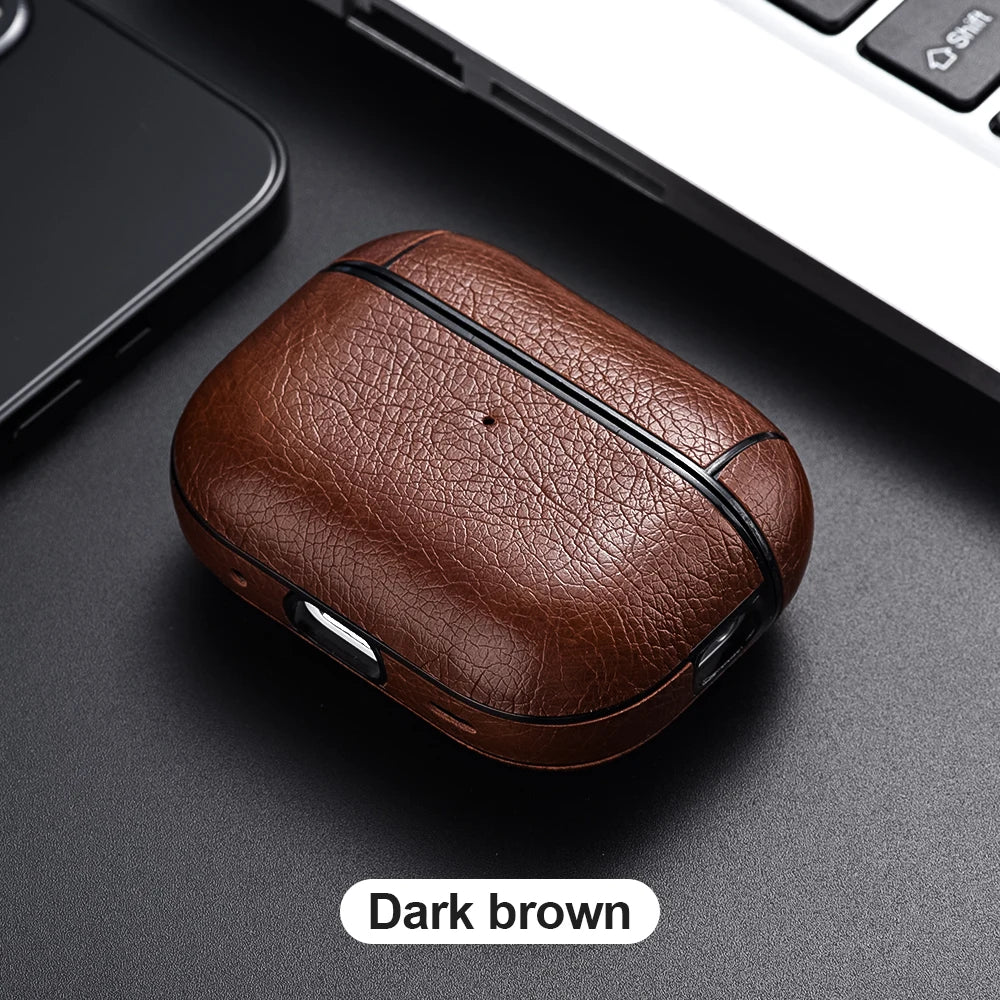Premium Leather AirPods Case