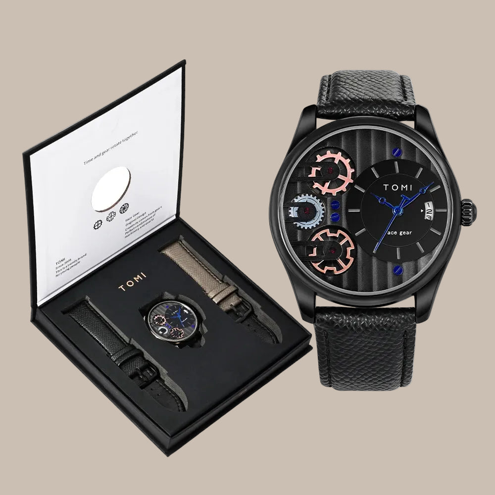 Men's Luxury Gift Box Watch Set