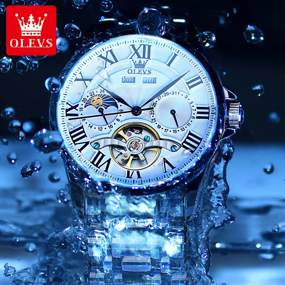 Automatic Hollow Hand Clock
