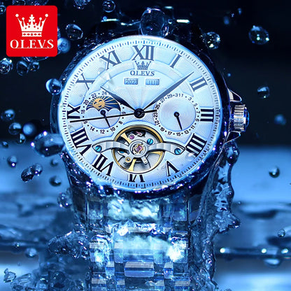 Automatic Hollow Hand Clock