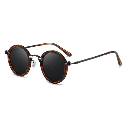 Round Retro Alloy Glasses