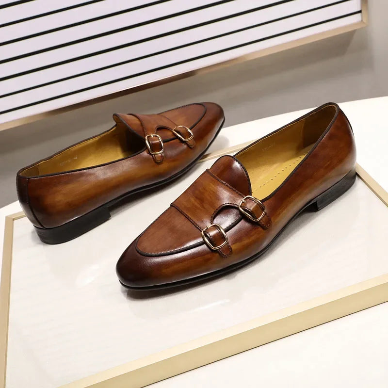 Genuine Leather Party Loafers