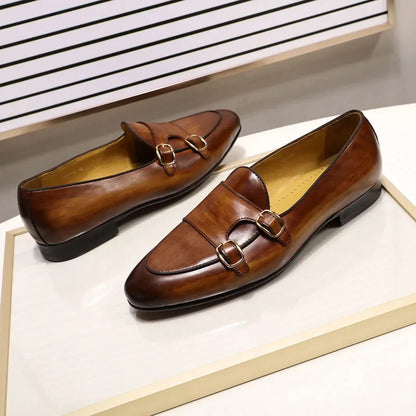 Genuine Leather Party Loafers