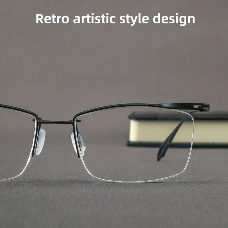 Semi-Rimless Men’s Frame