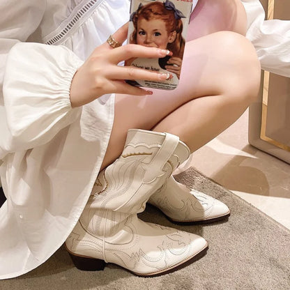 Embroidered Cowboy Boots