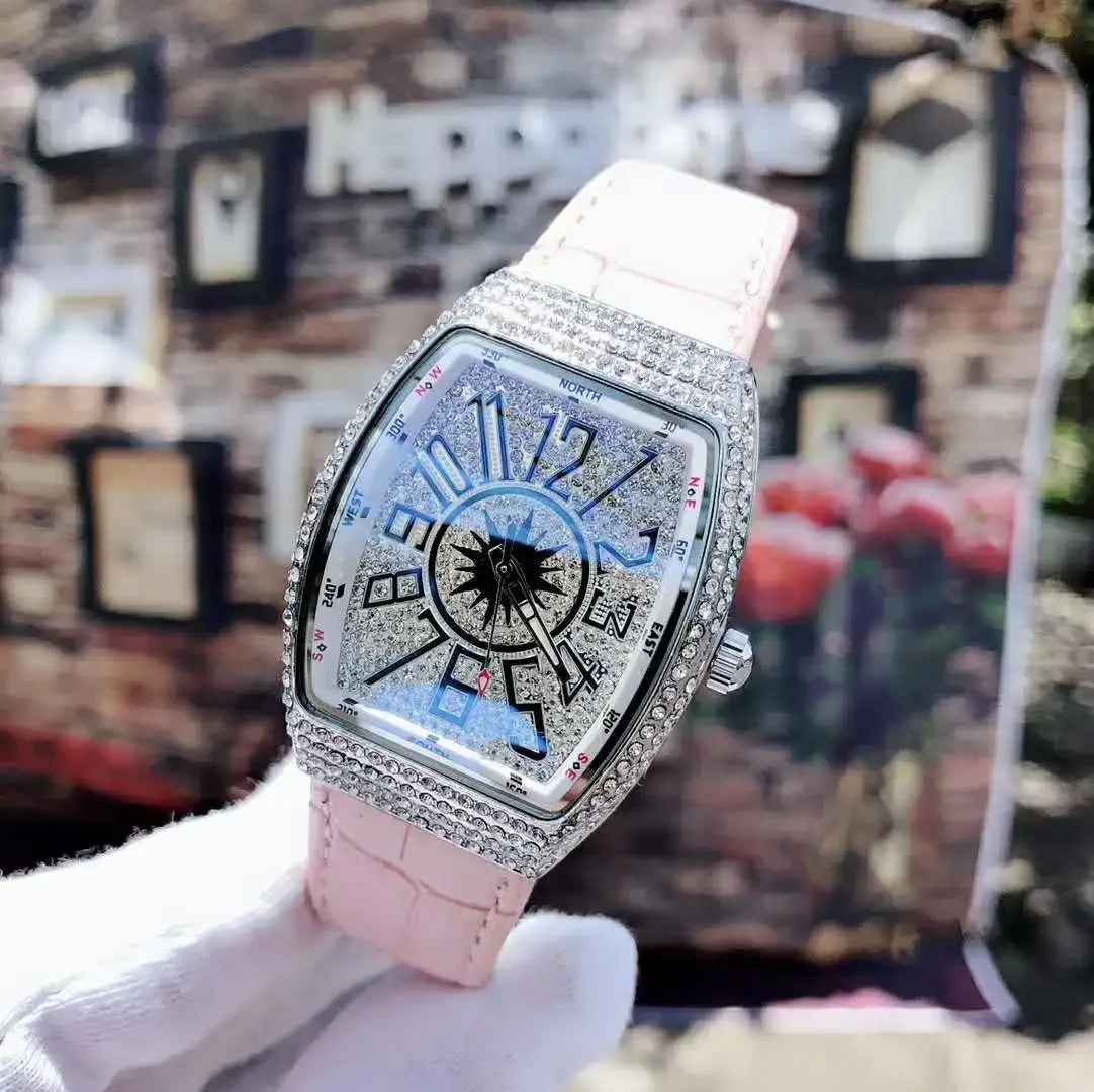 Tonneau Oval Diamond Dial