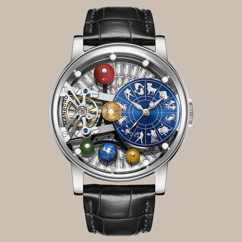 Rotatable Crystal Men’s Watch