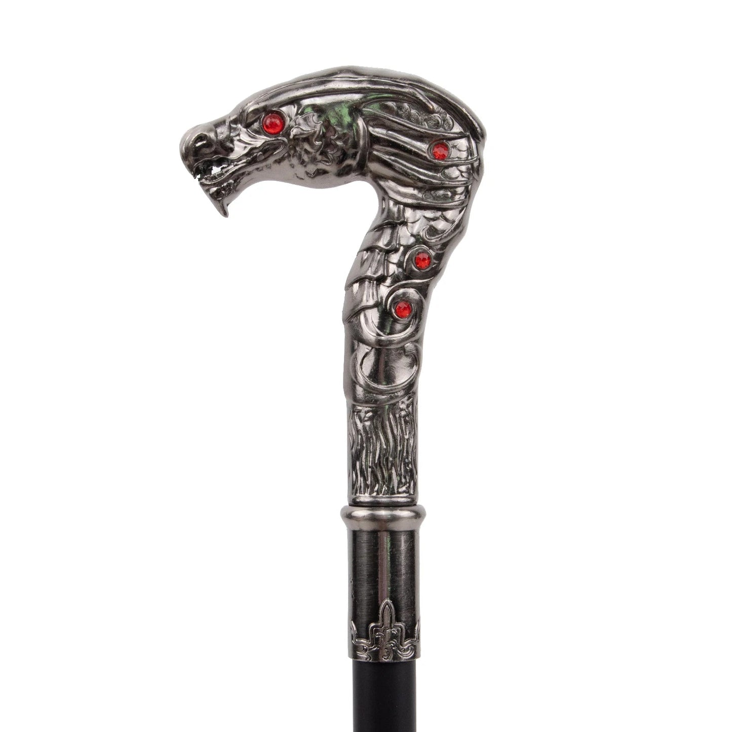 Silver Luxury Walking Stick
