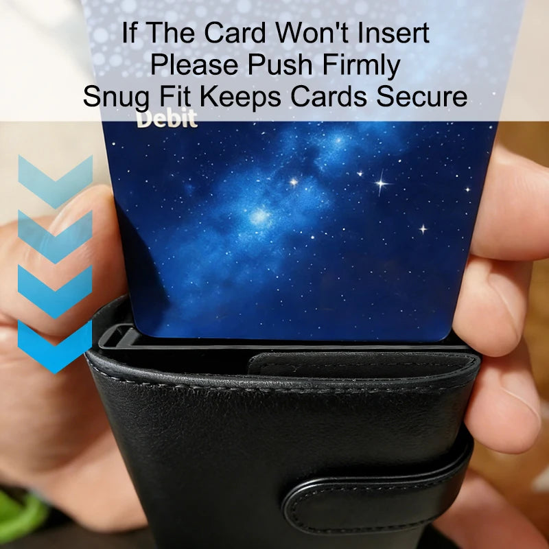 Stylish Leather Card Holder