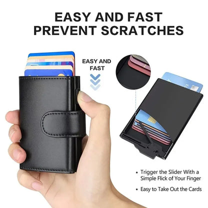 Stylish Leather Card Holder