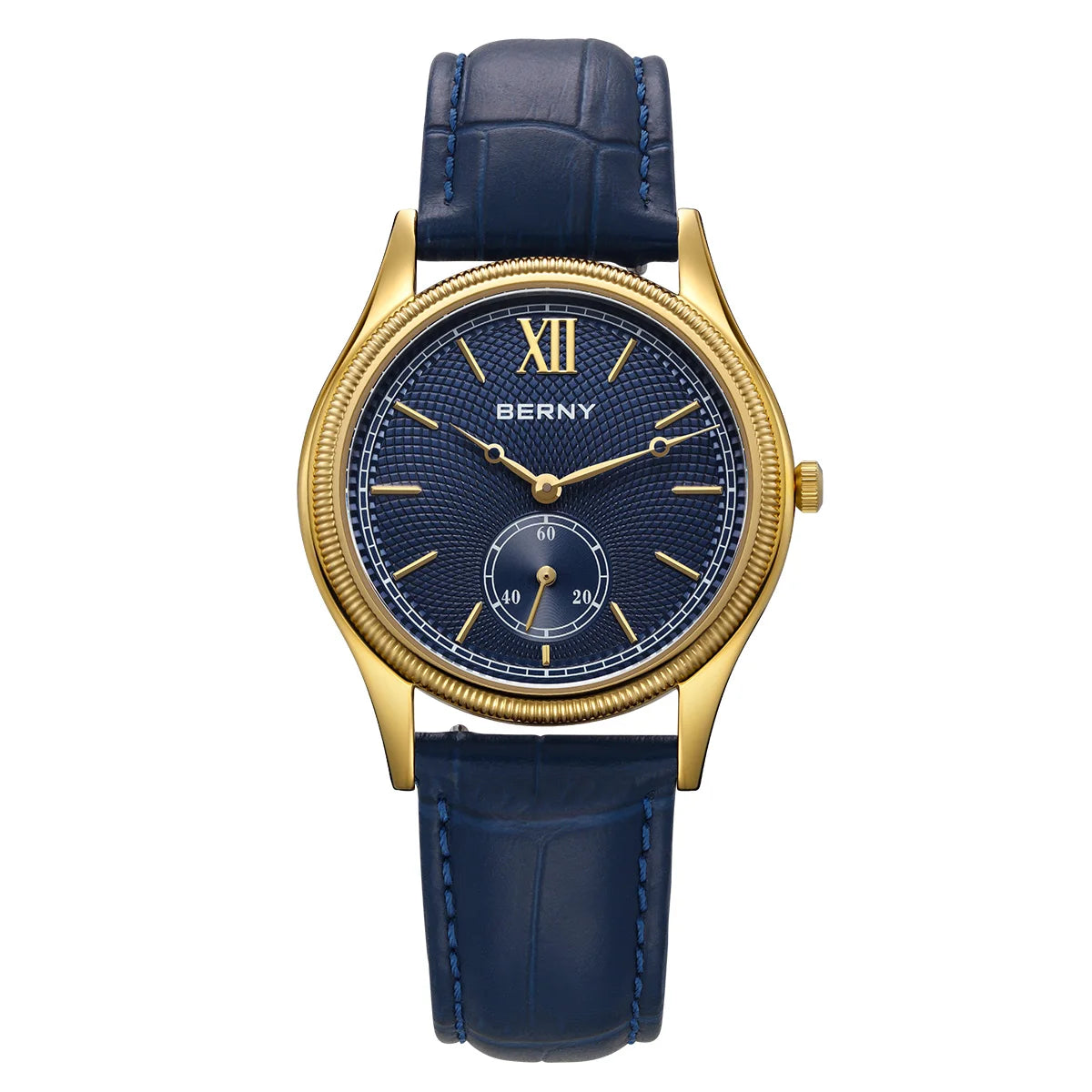 Classic Leather Strap Watch