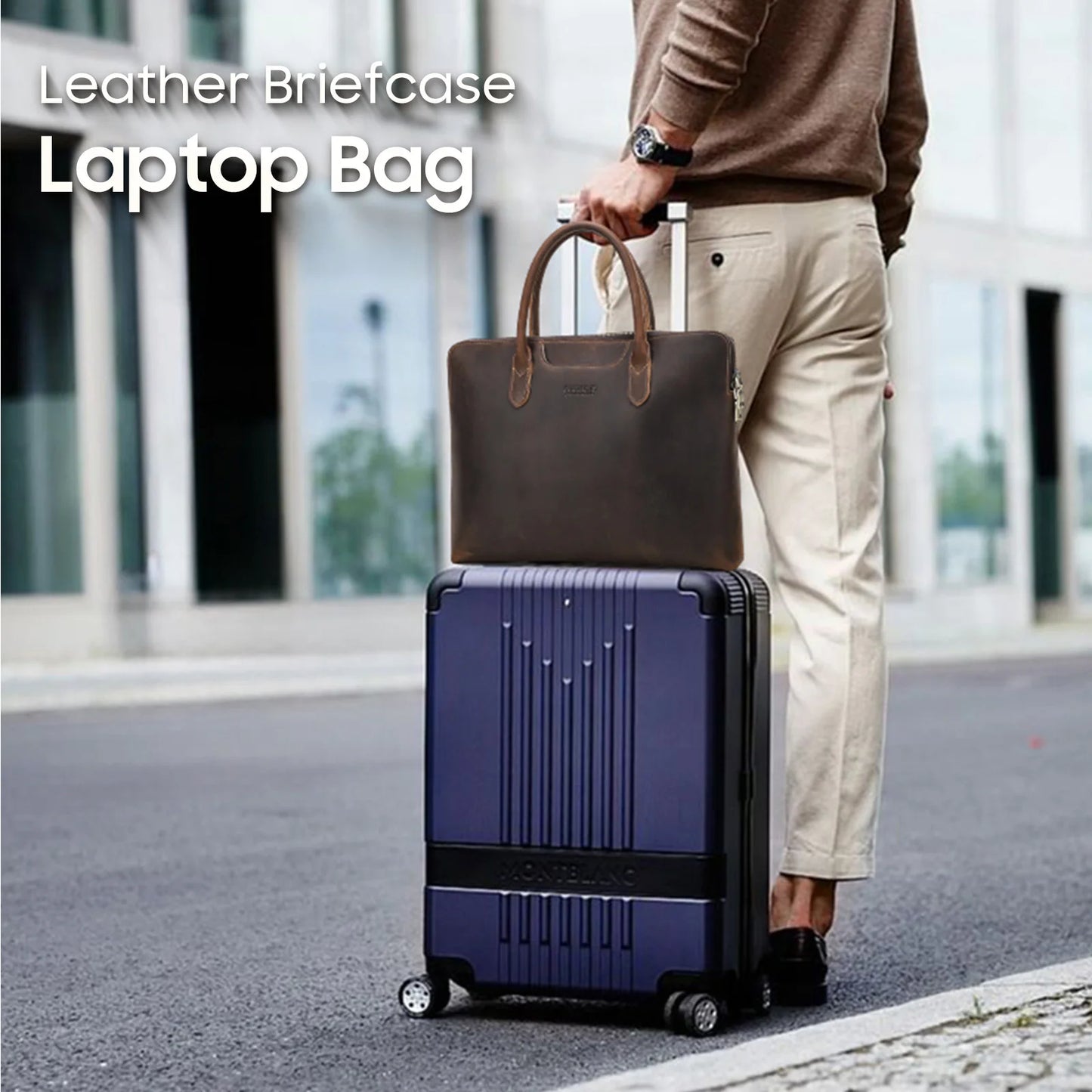 Leather Handbag for Men