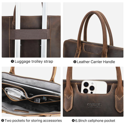 Leather Handbag for Men