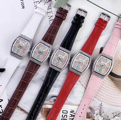 Tonneau Oval Diamond Dial